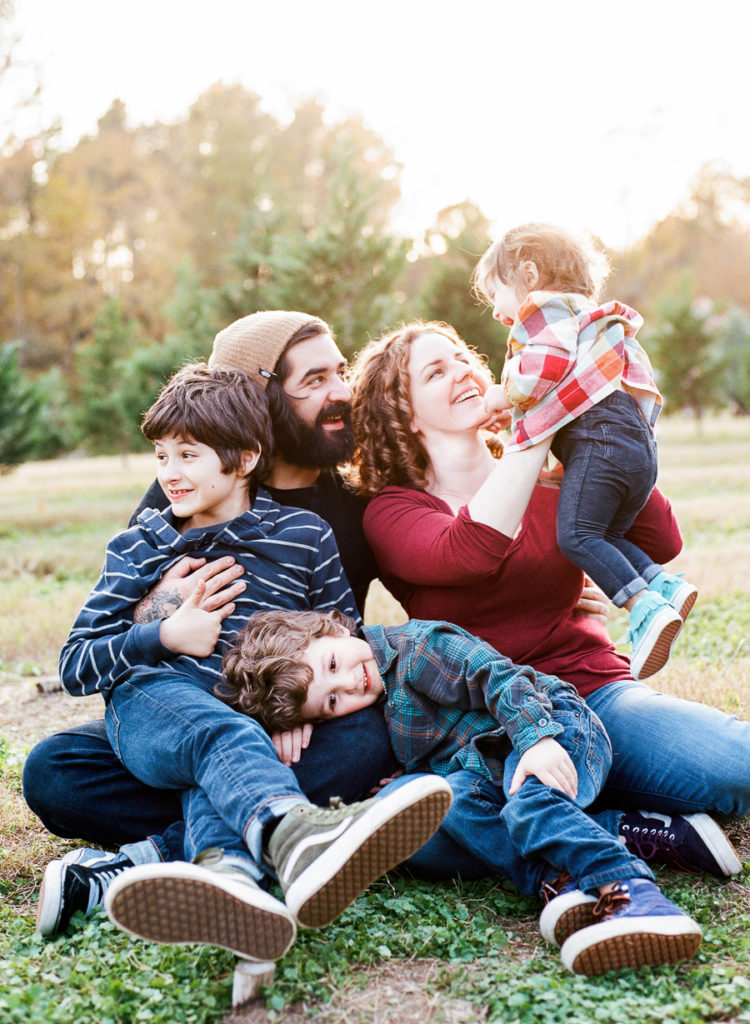 Our family - photo by Stephanie Byran