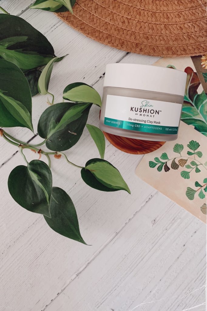 CBD clay mask